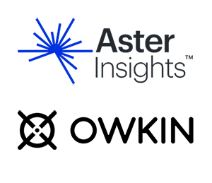 Aster Insights and Owkin logos